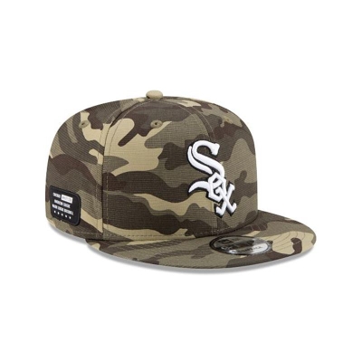 Chicago White Sox Gorra | New Era MLB Armed Forces Weekend 9fifty Snapback Cap Mexico - Verdes